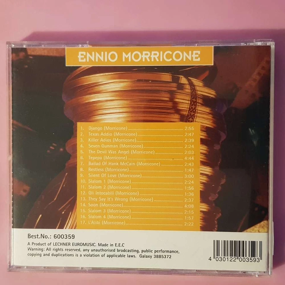 ENNIO MORRICONE Film Music  EX/EX (CD) - Bild 4 von 4