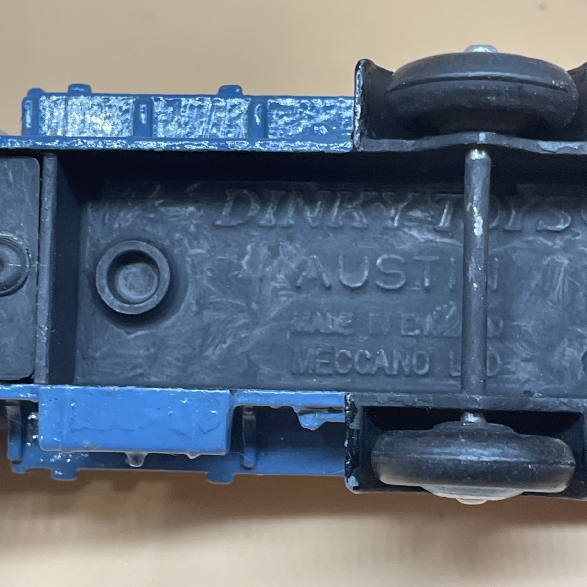 Dinky Toys Austin Covered Wagon Truck 1950s 1960s Repaint Diecast