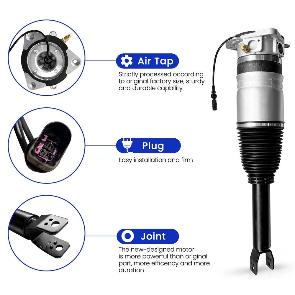 Bentley Continental Flying Spur 2006-2012 REAR+LEFT, RIGHT Air suspension strut