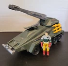 Hasbro Vintage ARAH GI Joe Persuader Vehicle And Backstop Action Figure