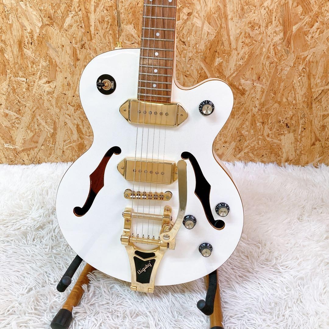 Color Epiphone Wildkat Bigsby Semi-Acoustic Guitar #QY7I9L | eBay