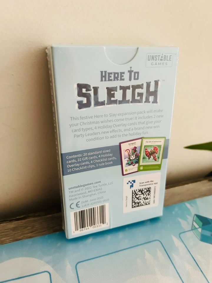 Here To Slay Here To Sleigh Expansion & Play Mat Playmat Bundle | FREE EXPRESS* - Image 3 of 4