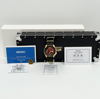 Seiko 5 Sports Brian May Limited Edition SBSA160 Authentic Watch Rare Japan New