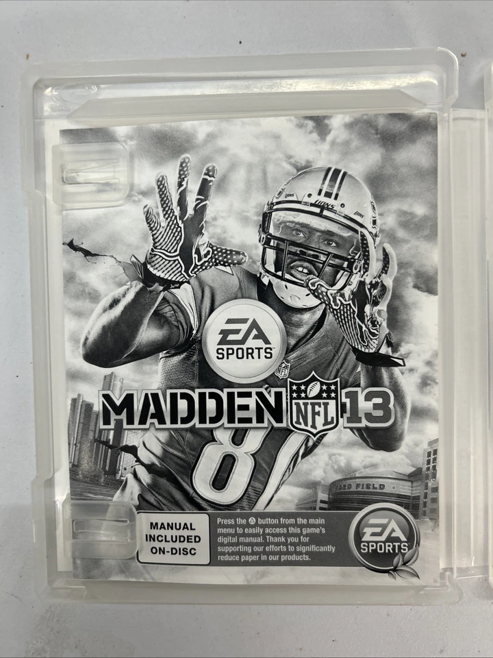 Madden NFL 13 (Sony PlayStation Vita, 2012) Tested Complete In Case CIB NTSC - Image 4 of 4