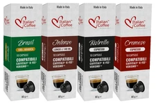 ITALIAN COFFEE FOR ESPRESSO LOVERS Italian Coffee capsules compatible with... 