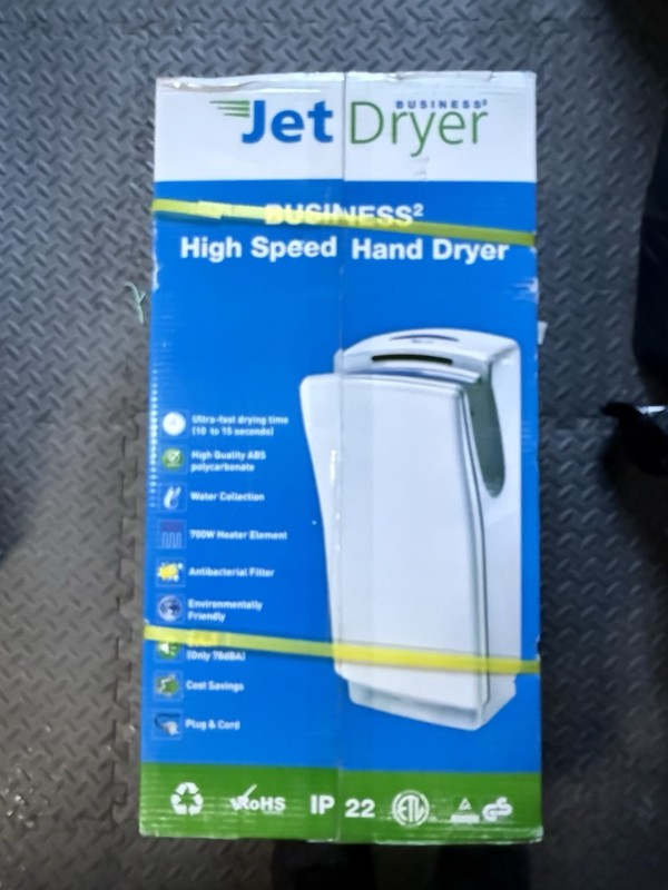 Dyson Style Hand Dryer Wall Mounted Great For Public Restrooms