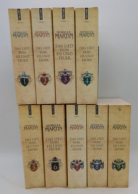 George R. R. Martin, Das Lied von Eis und Feuer Band 1-9, blanvalet