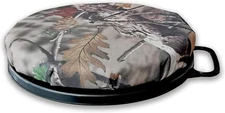 SwiveL Bucket Lid Seat with Padded Camo 5Gallon Pail Top Seat Cushion for Fishin