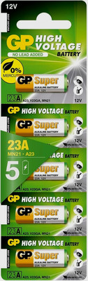 5 GP Batteries 12 Volt Typ 23A Alkaline L1028 23AE A23S LRV08 A23G Batterie MS21