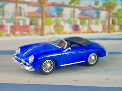2nd Gen 1955 1959 Porsche 1.6L Flat-4 Speedster 356 A 1/64 Scale Limited Edit D