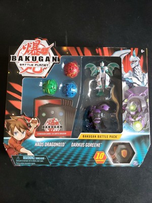 Bakugan Battle Pack 5-Pack, Haos Dragonoid, Darkus Goreene ...