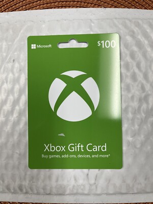 Xbox Live Us Gift Card Usd $100 (FAST SHIPPING)