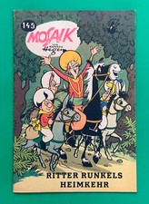 WIPA Mosaik Digedags Nr. 145 Ritter Runkels Heimkehr 1968 Hannes Hegen original
