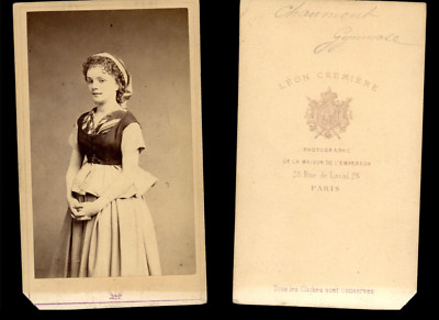 Cremière, Paris, Céline Chaumont  Tirage albuminé  7x9,5  1875   Tirage 
