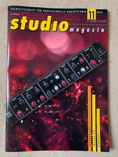 studio magazin 11/2023 Fachzeitschrift f. Professionelle Audiotechnik RND Master