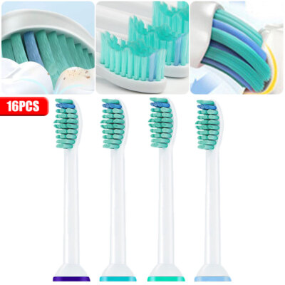 16x Pack Aufsteckbürsten Kompatibel für Phillips Sonicare - Ersatzbürsten DHL