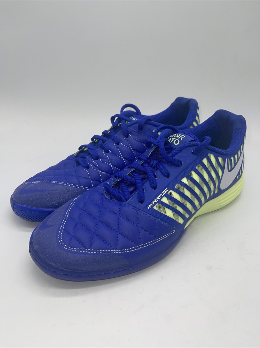 Nike Lunar Gato 2 IC Hyper Blue Volt 580456-474 Size 10 | eBay