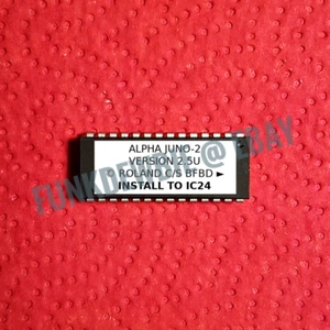 Roland Alpha Juno-2 OS v2.5u EPROM Firmware Upgrade KIT / New ROM Update Chip