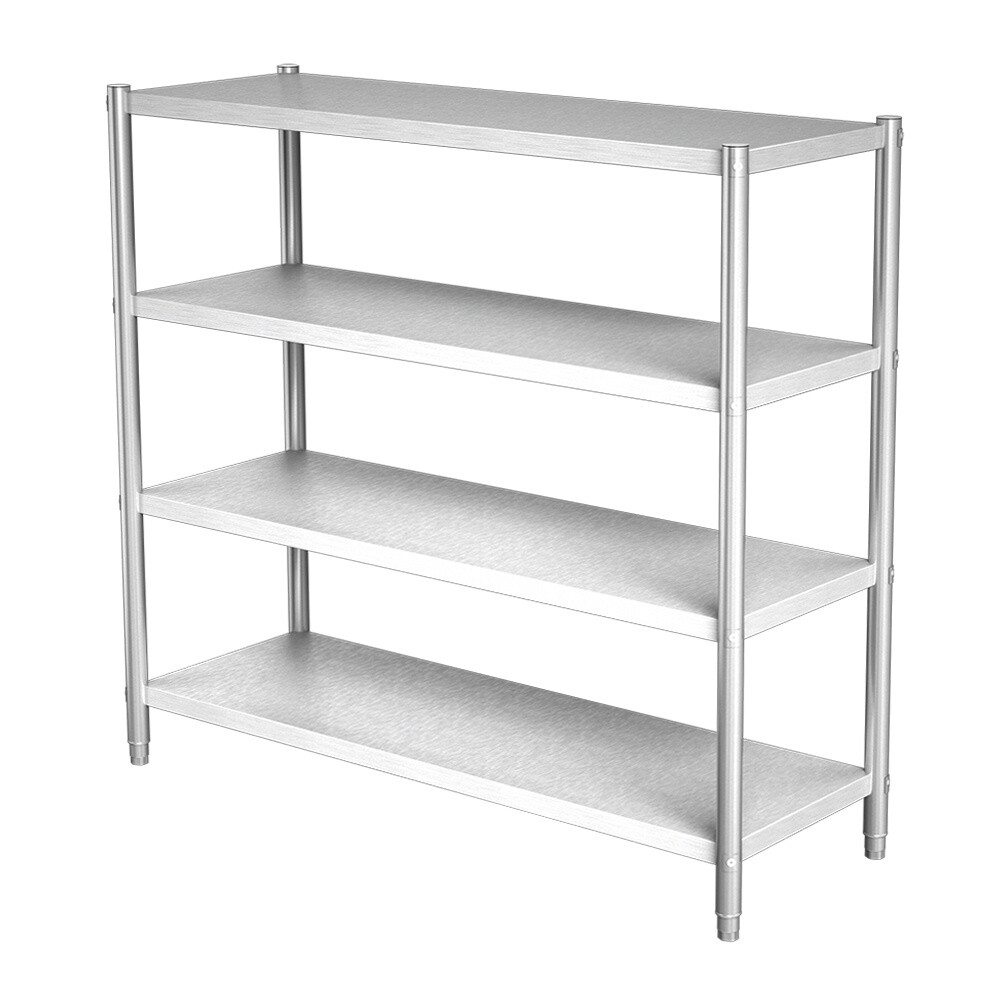 Stainless Steel Kitchen Unit Racks Heavy Duty Storage Commercial Shelf ...