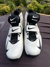 Nike Boss football size 17 mens Open Box New White / Black