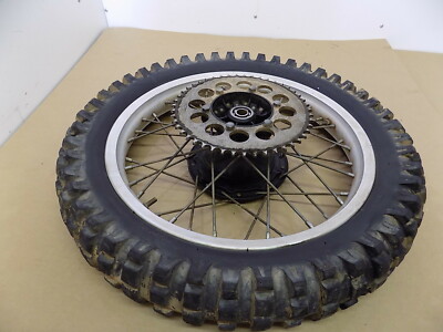 1984 84' Cagiva WRX250 WRX-250 ENDURO / OEM Original 18'' AKRONT REAR WHEEL