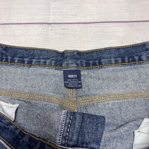 RK Rural King Carpenter Jeans Mens Size 40 X 31 Blue Denim EUC Work Jeans - Picture 4 of 6