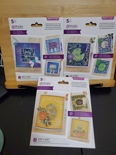 Crafters Companion Gemini Create a Card Interchangeable Frame Dies Lot Of 3