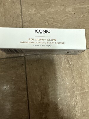 Iconic London Rollaway Glow Liquid Highlighter 8ml/ 0.27 fl. oz Rose Potion