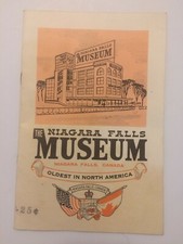 Vintage 1950s Niagara Falls, Canada Museum Travel Souvenir Booklet