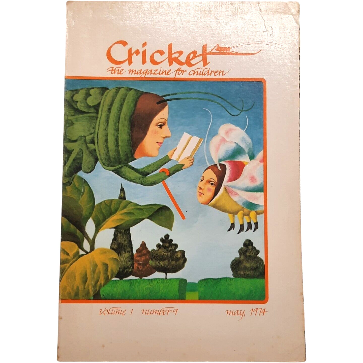 Cricket The Magazine For Children Vintage 1974 Volume 1 May Number 9