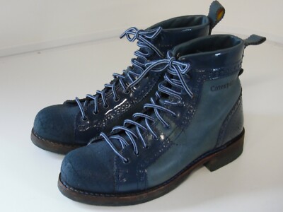 Caterpillar JAMES Long dean boots- Mens Casual Boots slate blue size 10 M Rare