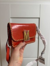Moschino Couture Red leather crossbody bag