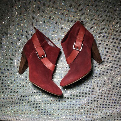 red guess boots