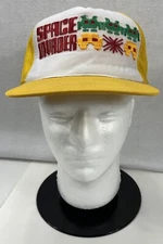 VERY RARE/HTF ORIGINAL VTG 80s Space Invaders Snapback Hat Classic Video Game