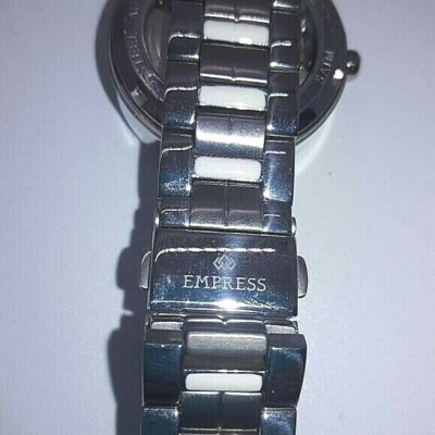 Empress Catherine Silver Watch w Crystals NEW Empress Catherine Automatic Silver Watch with Crystals NEW  main image 3