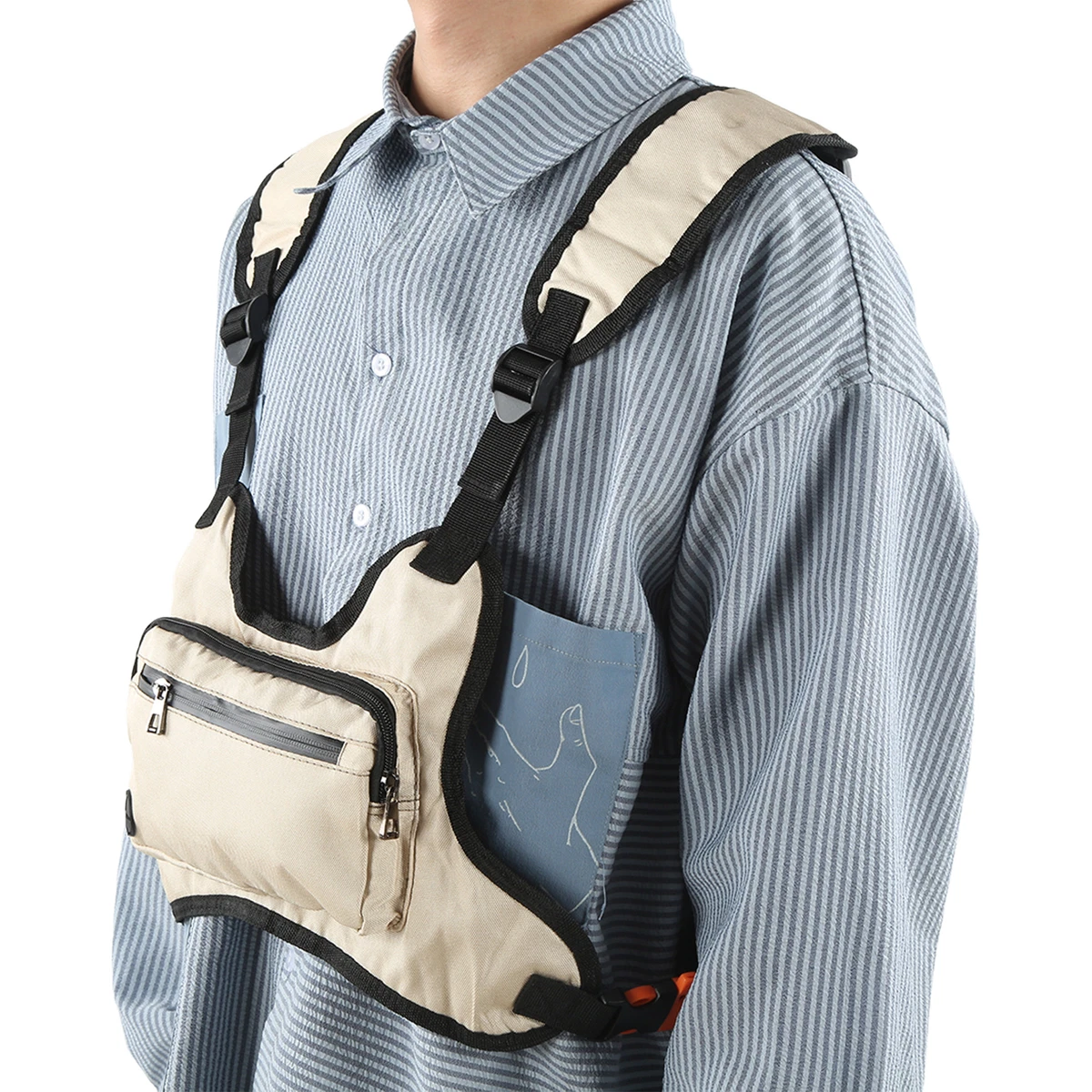 Chest bag reflective hot sale