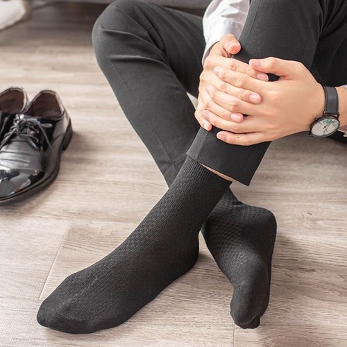 Bambusfasersocken für Herren super weich extra breit Diabetiker atmungsaktiv antibakteriell - Bild 11 von 22