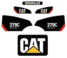 279C STICKER SET SKID STEER DECAL KIT 279 LOADER 