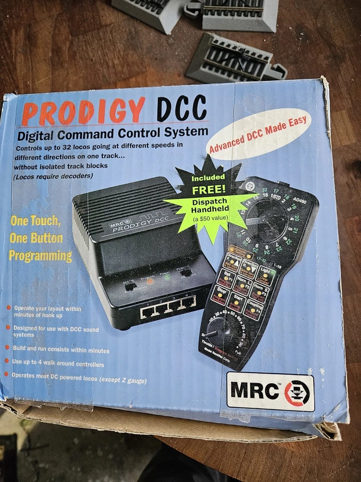 MRC PRODIGY DCC WITH MRC DIGITAL DISPATCH, BARELY USED, SEE PHOTOS - Image 2 of 4
