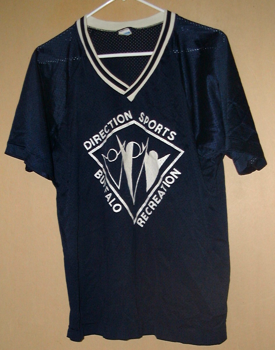 Tシャツ VINTAGE CHAMPION PRODUCTS INC. BLUE BAR LABEL NYLON T-SHIRT JERSEY