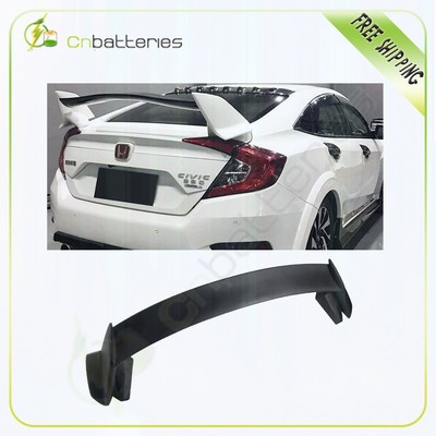 Pedestal Trunk Wing Spoiler Fit For 16-Up Honda Civic Hatchback