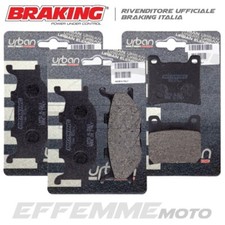 Pastiglie YAMAHA XVS Drag Star 1100 1999-2006 Kit Anteriori + Posteriori BRAKING
