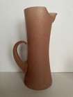 Vintage MCM Pink Glass Pitcher With 6 Tumblers Gorgeous Set — photo 3