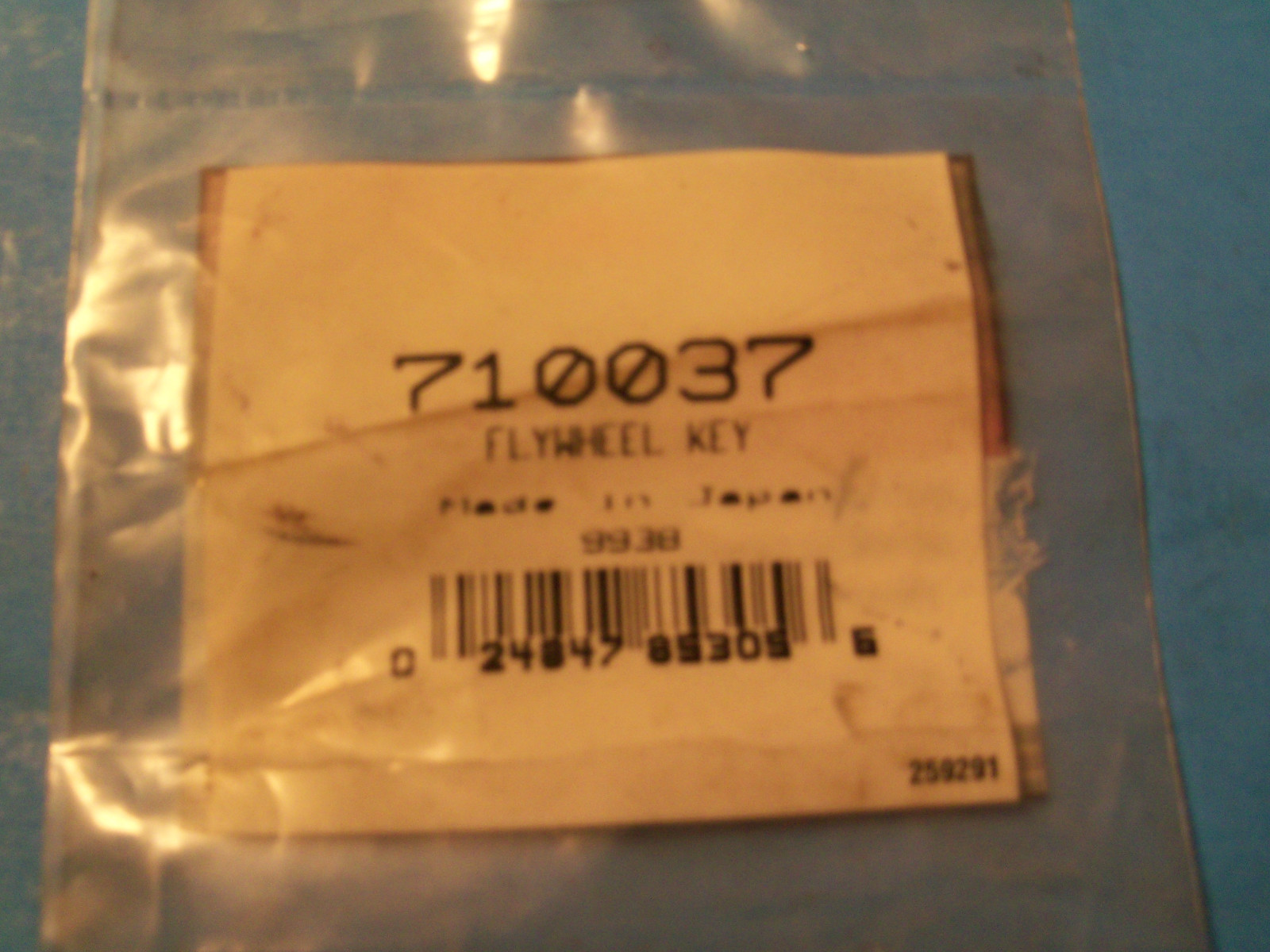 NEW BRIGGS FLYWHEEL KEY 710037 OEM FREE SHIPPING OEM B122 eBay