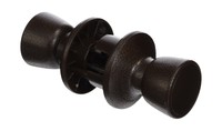 Pacific Hardware Sales 540-61-132-3 540 Series Brown Passage Lock Pacific Hardware Sales 540-61-132-3 540 Series Brown Passage Lock