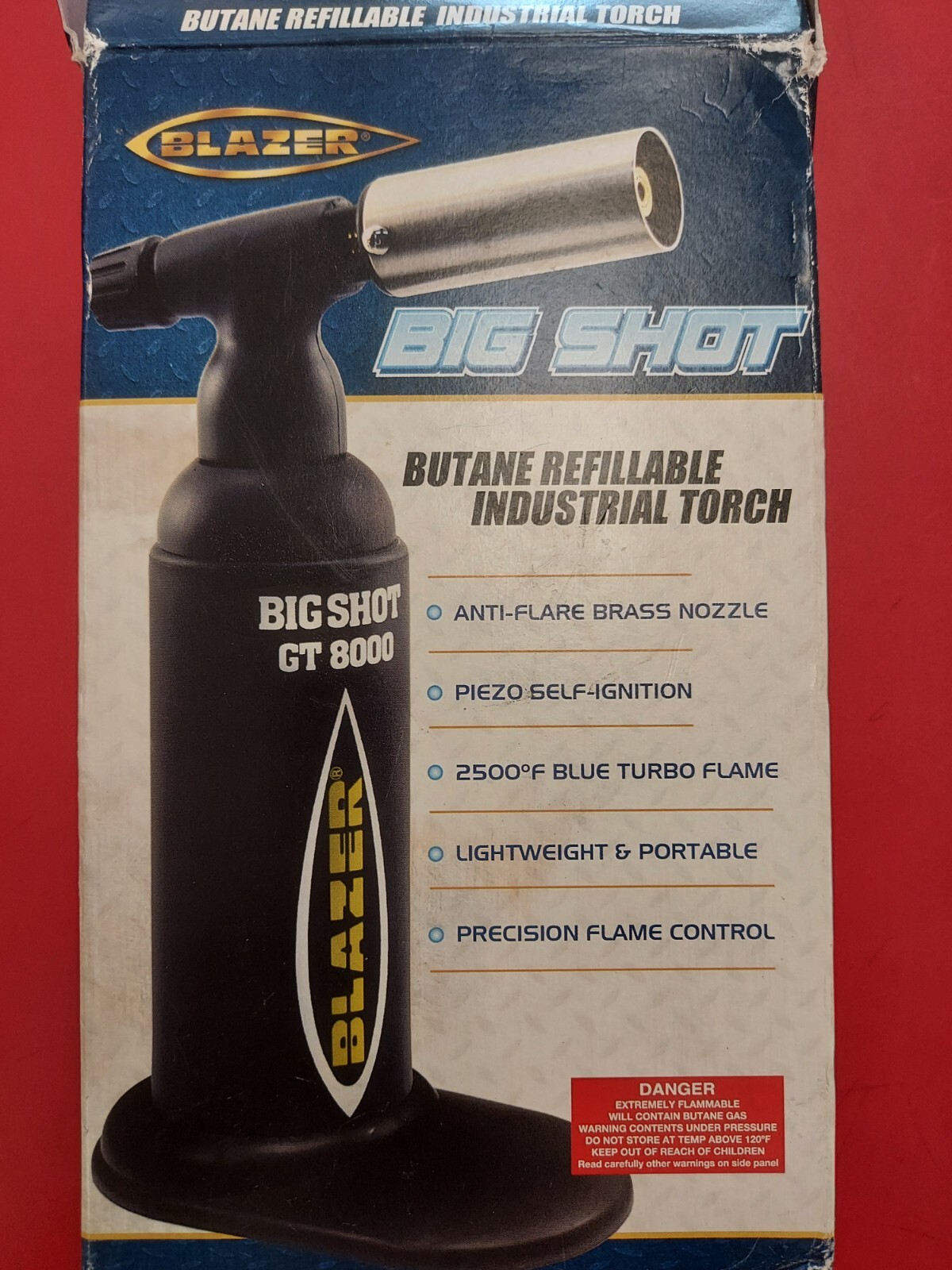 Blazer GT8000 Butane Torch - Black-image