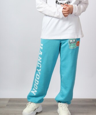 Sanrio Characters Sweatpants Fleece Lined Hangyodon Unisex JP LTD Original