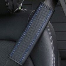 1x Blueblack Car Seat Belt Cover Strap Pad Shoulder Comfort Cushion Harness Mat 1x Blueblack Car Seat Belt Cover Strap Pad Shoulder Comfort Cushion Harness Mat
