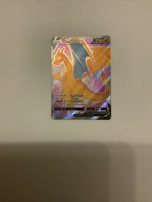 Pokémon Charizard V full art Champions path SWSH050 Englisch