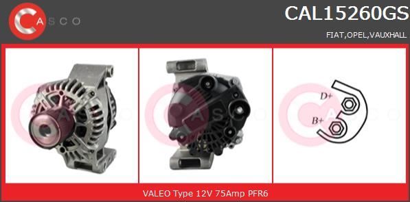 Alternateur Fiat Grande Punto 1.3 D Multijet piece de rechange diesel